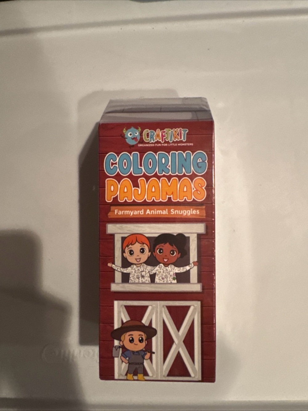 Craft Red Pajama Coloring Set